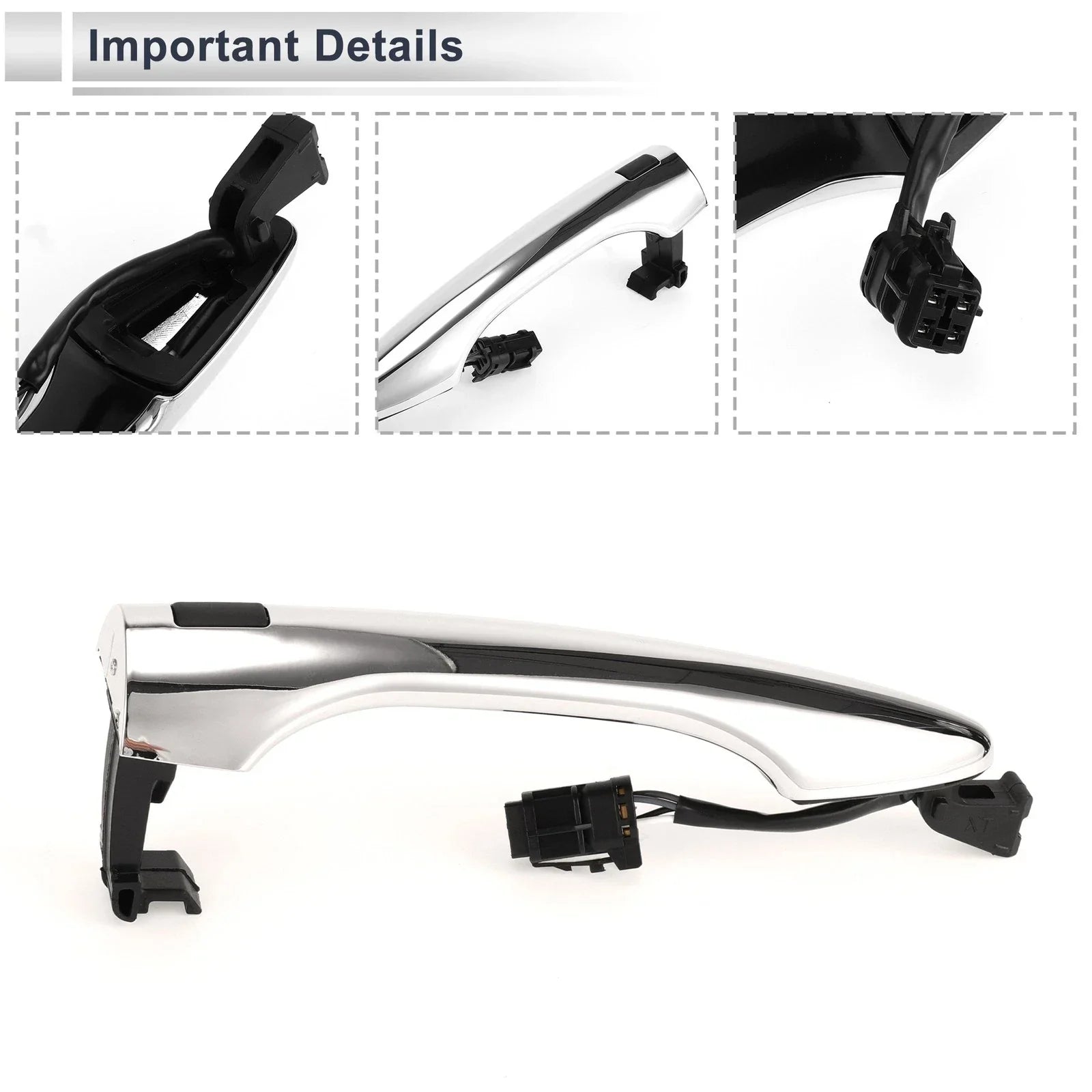 Front Left Exterior Door Handle for Hyundai Tucson (2010-2015)