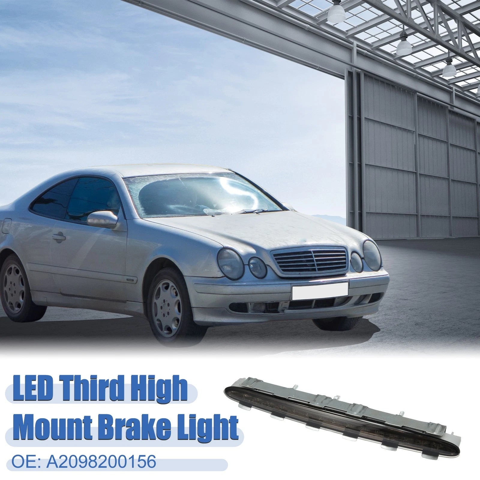 High Level Third Rear Brake Light A2098200156 for Mercedes-Benz CLK 320 (2003–2009)