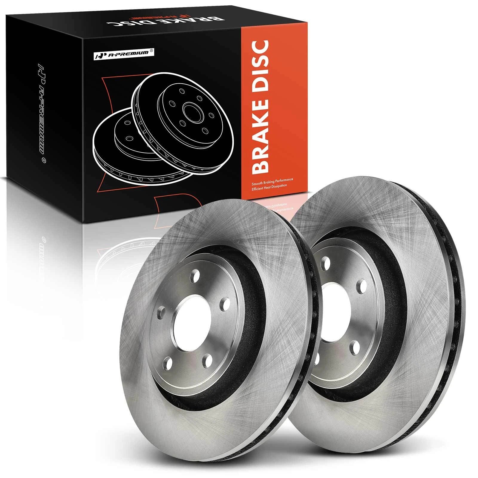 Front Disc Brake Rotors for Jeep Grand Cherokee, Dodge Durango (2011–2023)