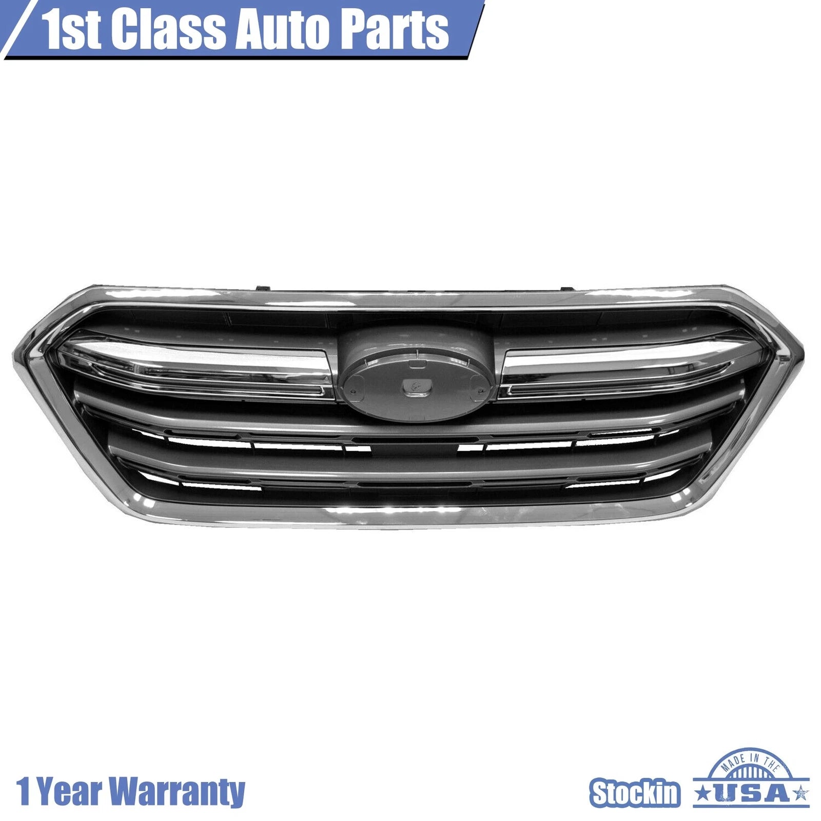Chrome Front Grille for Subaru Outback (2018-2019)