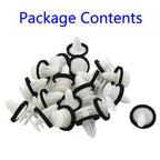 20pc Door Trim Panel Clip Plastic Clamp W/ Sealer for Ford