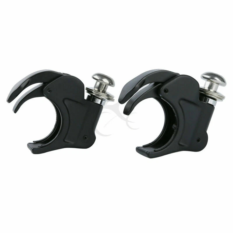 Quick Release Windshield Clamps for Harley Dyna Sportster XL (39mm 41mm 49mm)