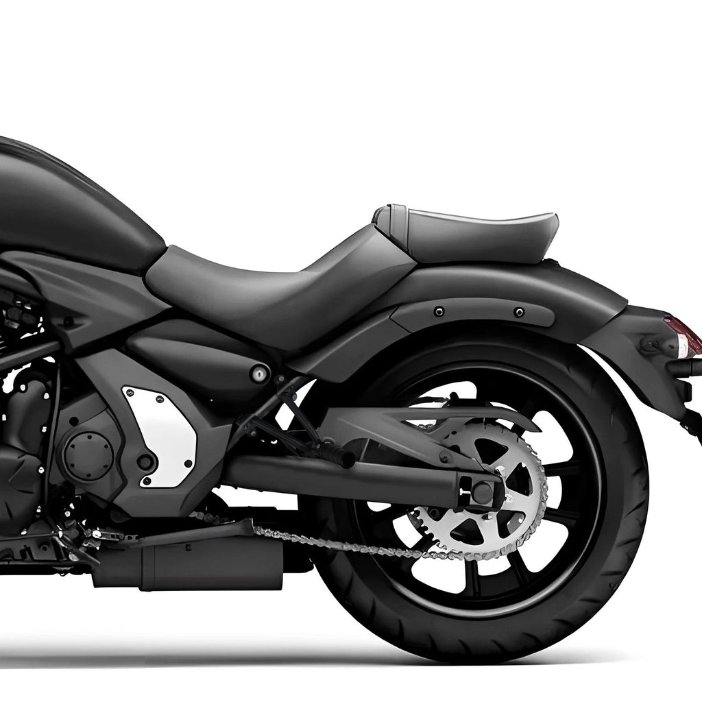 Rear Passenger Footpegs Mounts Kit for Kawasaki Vulcan S VN650 (2015–2024) Black