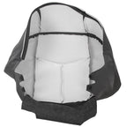 Driver Bottom Seat Cover for Chevy Silverado 1500 2500 HD (2003-2007) Dark Gray