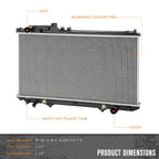 Full Aluminum Core Cooling Radiator for Lexus SC430 (2002–2010) DPI-2575
