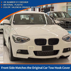 Tow Hook Cover Front Car Bumper for BMW Valencia Orange Metallic