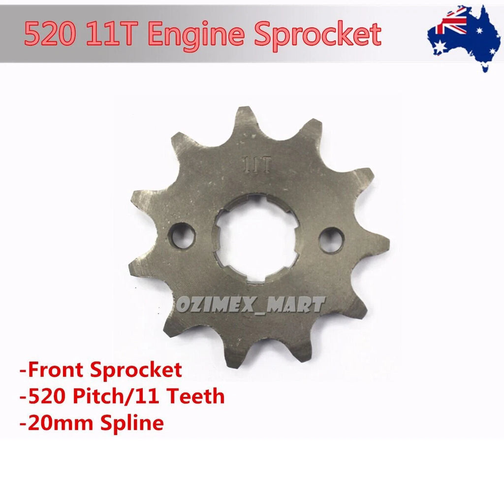 11T Front Sprocket 520 for Honda CR125 XL200 XR200