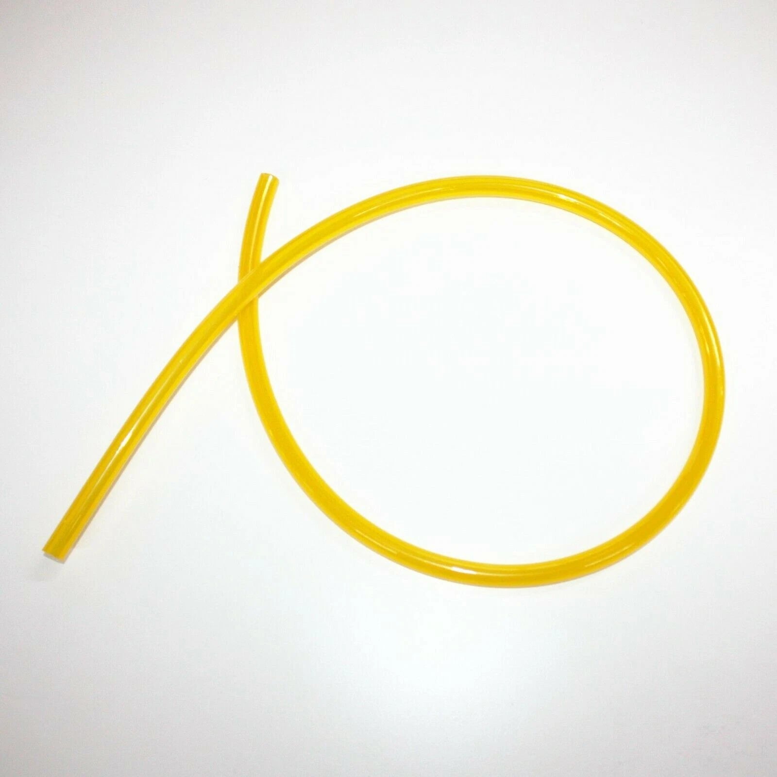 Clear Yellow 8mm ID Fuel Line Hose for ATV Buggy (1 Meter)