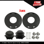 6 Spool Trimmer Head & Cap for FS44J FS44R FS48 FS50 FR108