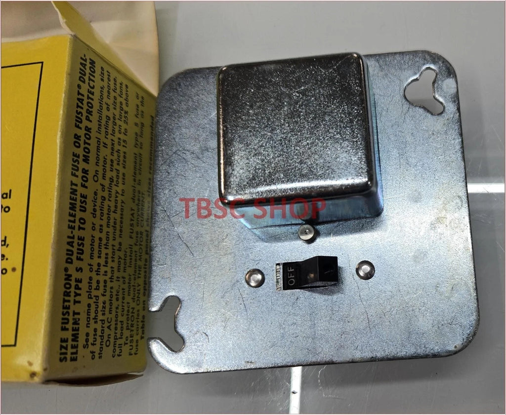 Bussman SSY Fusetron Box Cover for