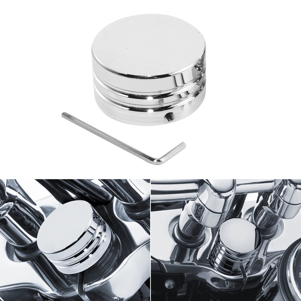 Steering Stem Bolt Nut Cover for Harley Softail Slim Low Rider (2018–2023)