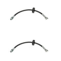 Set of 2 Rear Outer Brake Hydraulic Hoses for Ford Transit 150 250 350 (2015–2023)