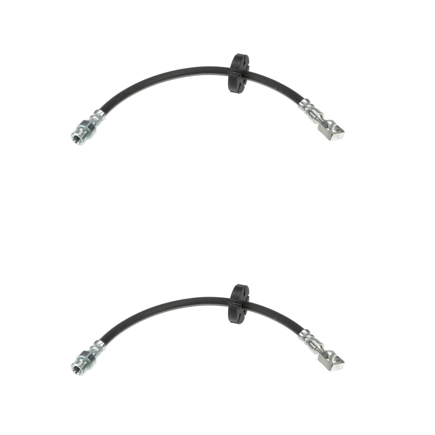 Set of 2 Rear Outer Brake Hydraulic Hoses for Ford Transit 150 250 350 (2015–2023)