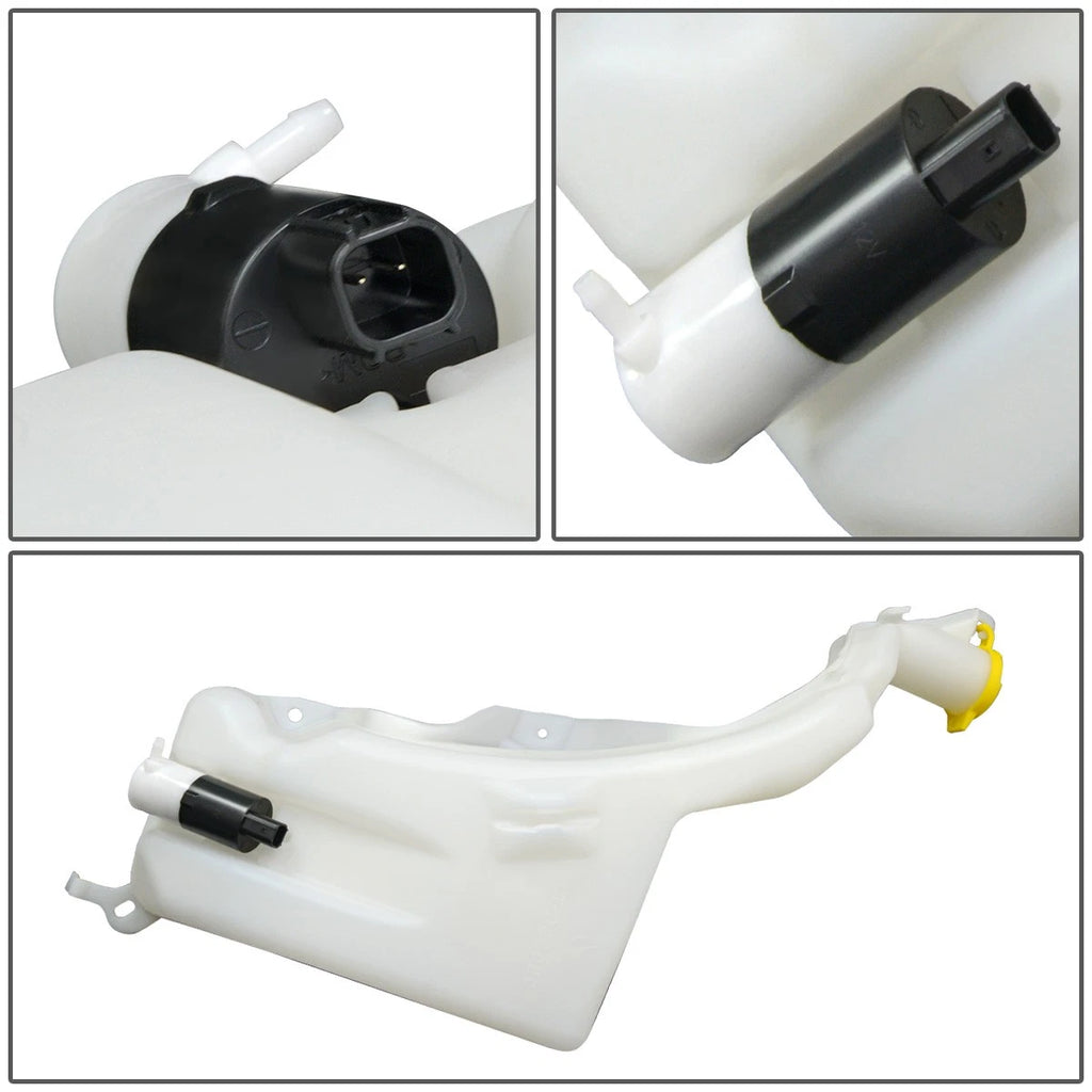 Windshield Washer Fluid Reservoir Tank Bottle w/ Cap & Pump for Dodge Neon (2001–2005)