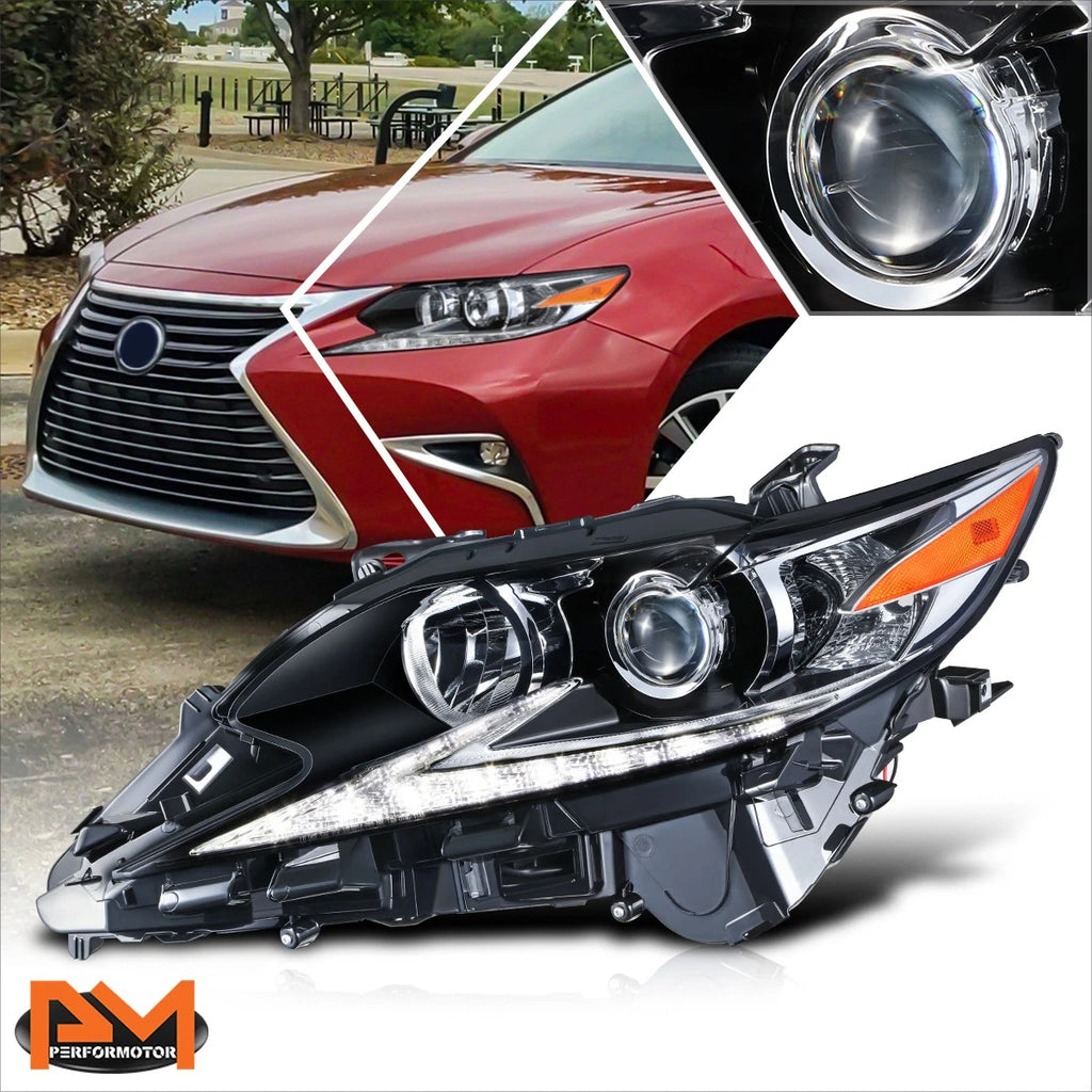 Left Side LED Projector Headlight for ES300H/ES350 (2016–2018)