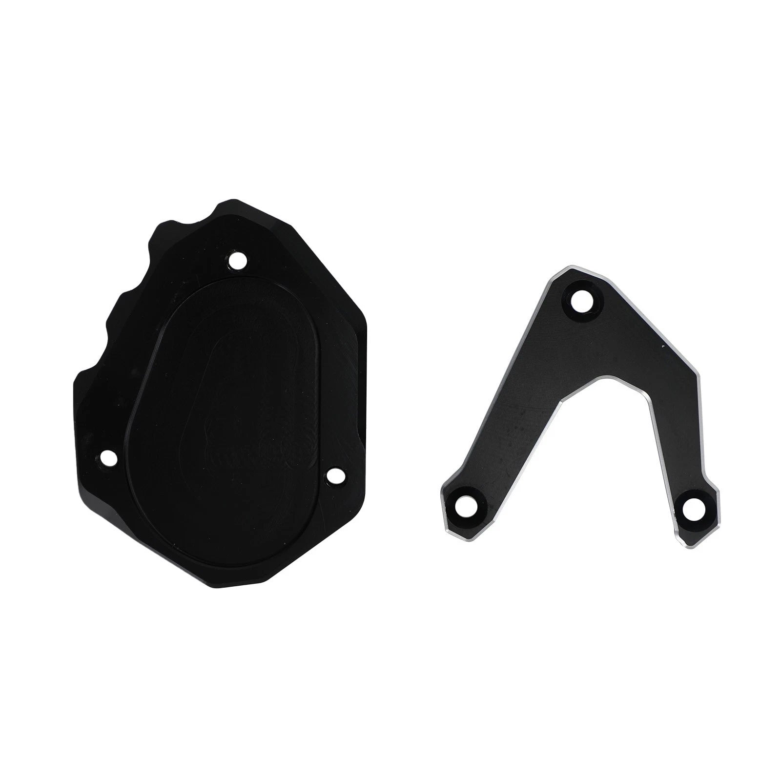 Kickstand Side Stand Extension Pad for BMW R Nine T (2014–2017) R1200RT (2004–2014) Black
