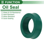 Set of 5 Oil Seal Rotary Shaft Seal 22x32x10mm High Pressure Green