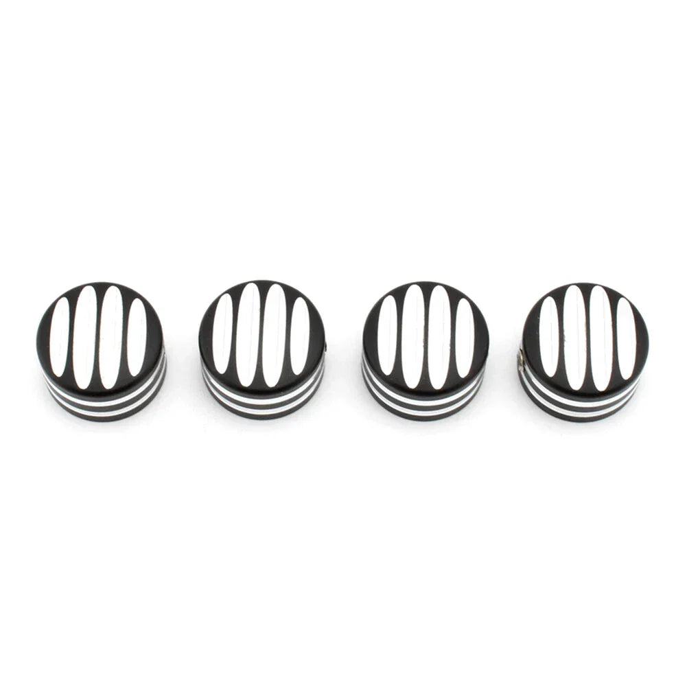 4x CNC Machined Head Bolt Cover Caps for Triumph T120 Thruxton (2016-2023)