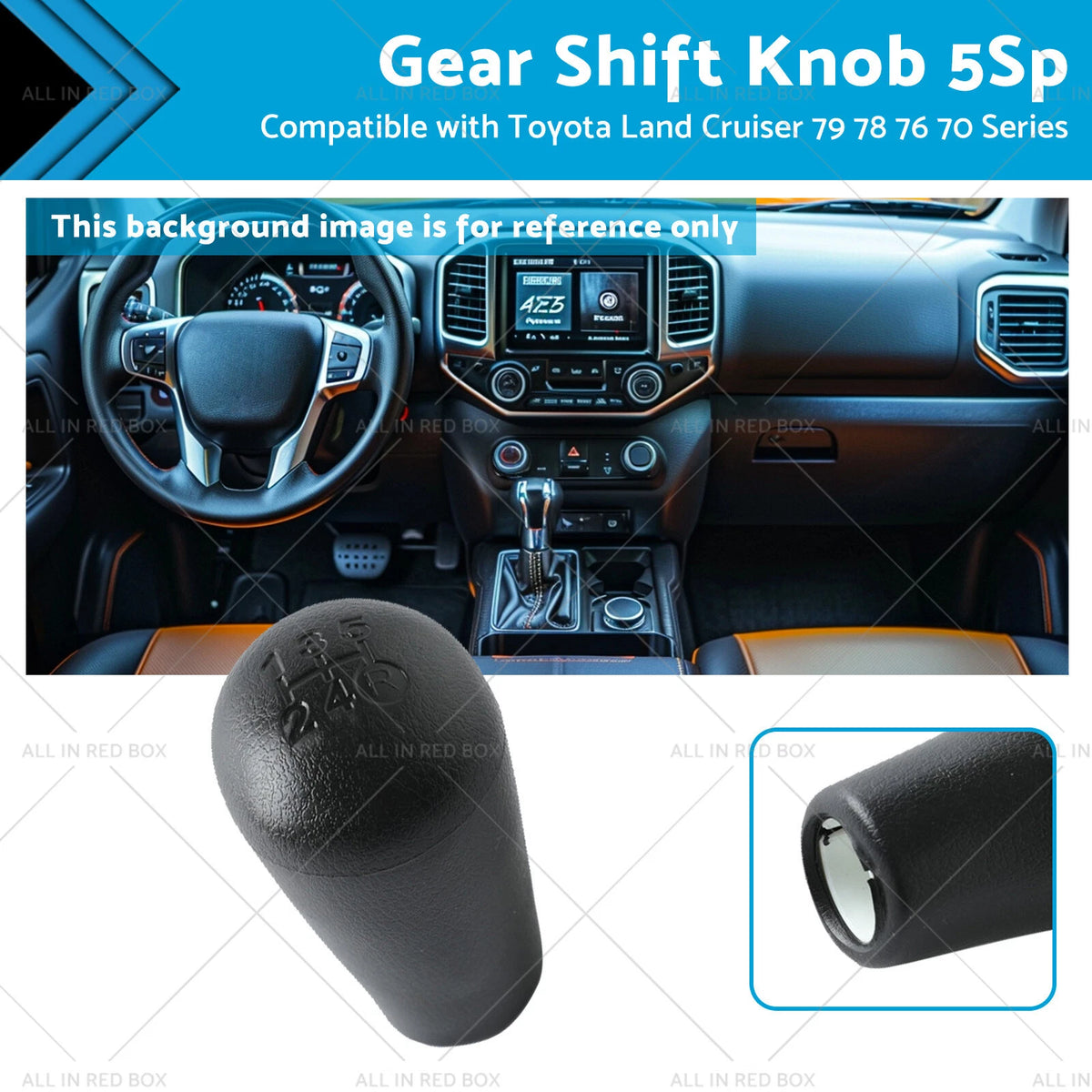 Gear Shift Knob 5Sp for Toyota Land Cruiser 70 76 78 79