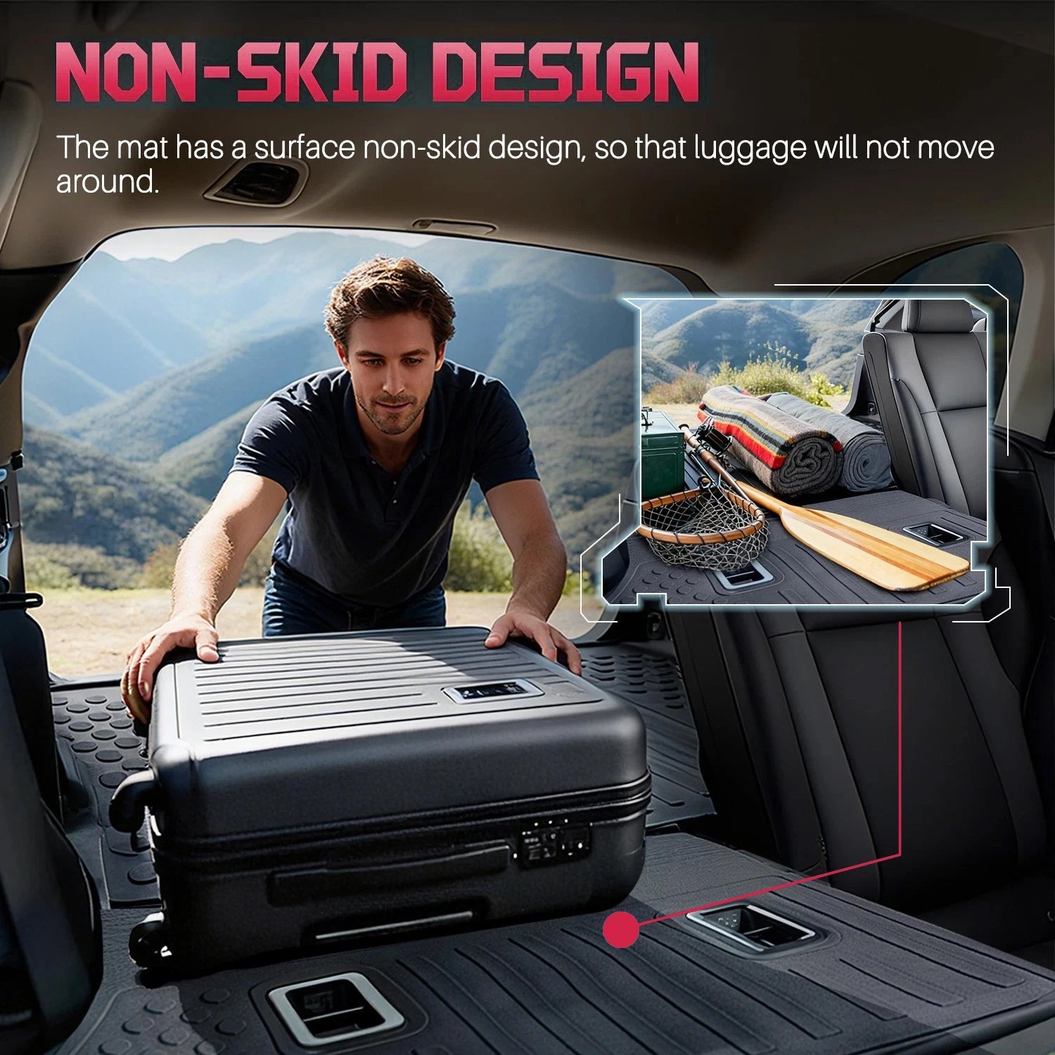 Rear Back Seat Cover Protector for Subaru Outback (2020–2025) J501SAN222