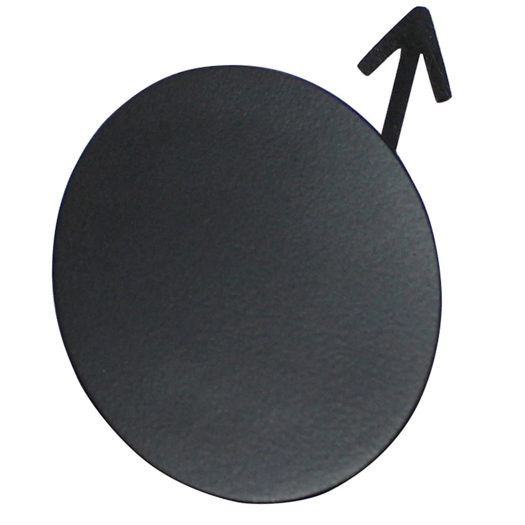 Front Tow Hook Cover Replacement Primed Ready for Paint for Toyota (2010–2020)