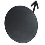Front Tow Hook Cover Replacement Primed Ready for Paint for Toyota (2010–2020)