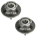 Set of 2 Timken Front Wheel Bearing Hub Kit for Dakota Durango (2000–2003)