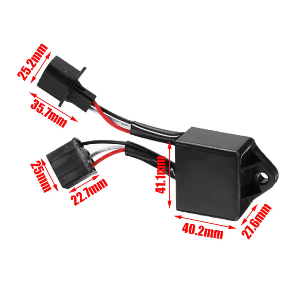 H4 to H13 Anti Flicker Decoders for Jeep Wrangler JK 7" LED Headlights