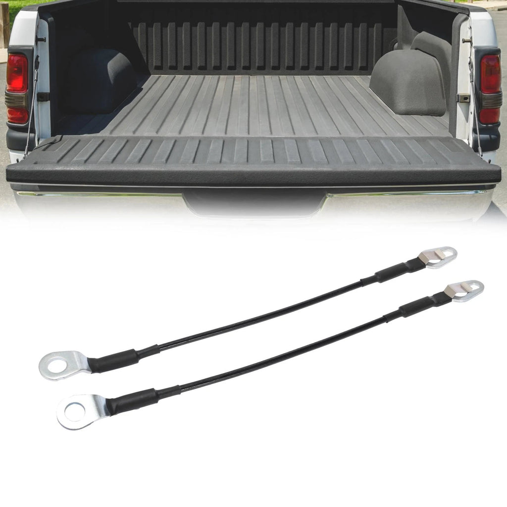 Pair Rear Tailgate Cables for Chevy GMC Cadillac (2000–2023) 16637944