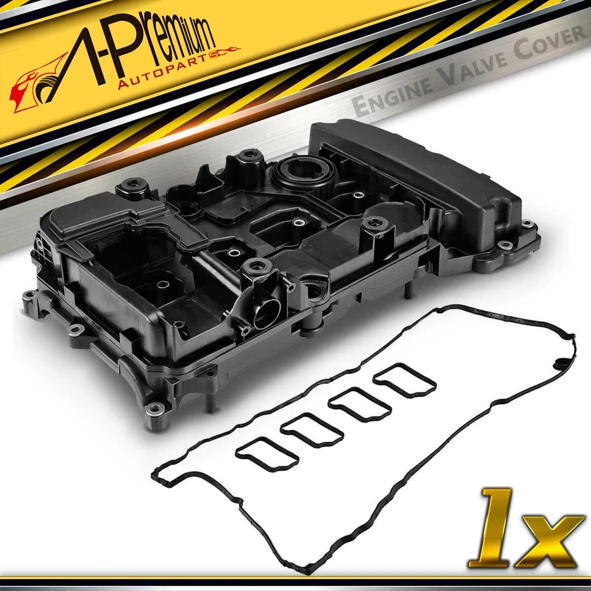 Engine Valve Cover with Gasket for Benz C200 C250 E250 SLK200 (2007–2016)