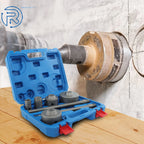 9PCS Carbide Hole Saw Kit for Masonry (30-100mm)
