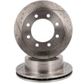 Rear Drilled Slotted Brake Rotors for Chevrolet Silverado 2500, GMC Yukon XL 2500
