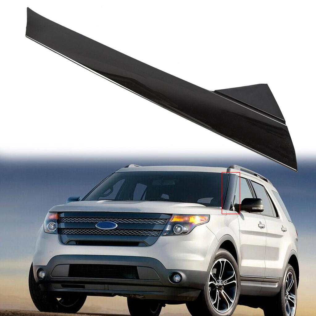 Windshield Trim Molding Pillar Left for Ford Explorer (2011–2019)