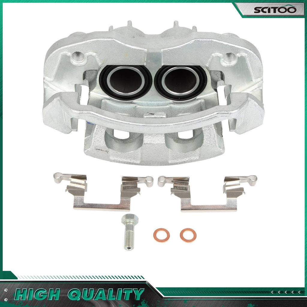 Brake Caliper with Bracket for Ford F-350 Super Duty (2000–2004) Rear Left
