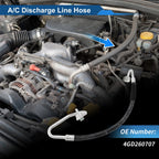 A/C Refrigerant Liquid Hose for Audi A6 Quattro (2012–2015) 4GD260707