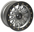 Pro Armor Halo Milled Beadlock Wheel Rim for UTV (15x7, 4/156)