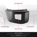 Right Side Front Bumper for Toyota Tundra (2014–2021) OE Style Black
