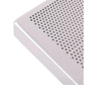 Set of 2 Perforated Aluminum Baking Pans 28x28cm Non-Slip