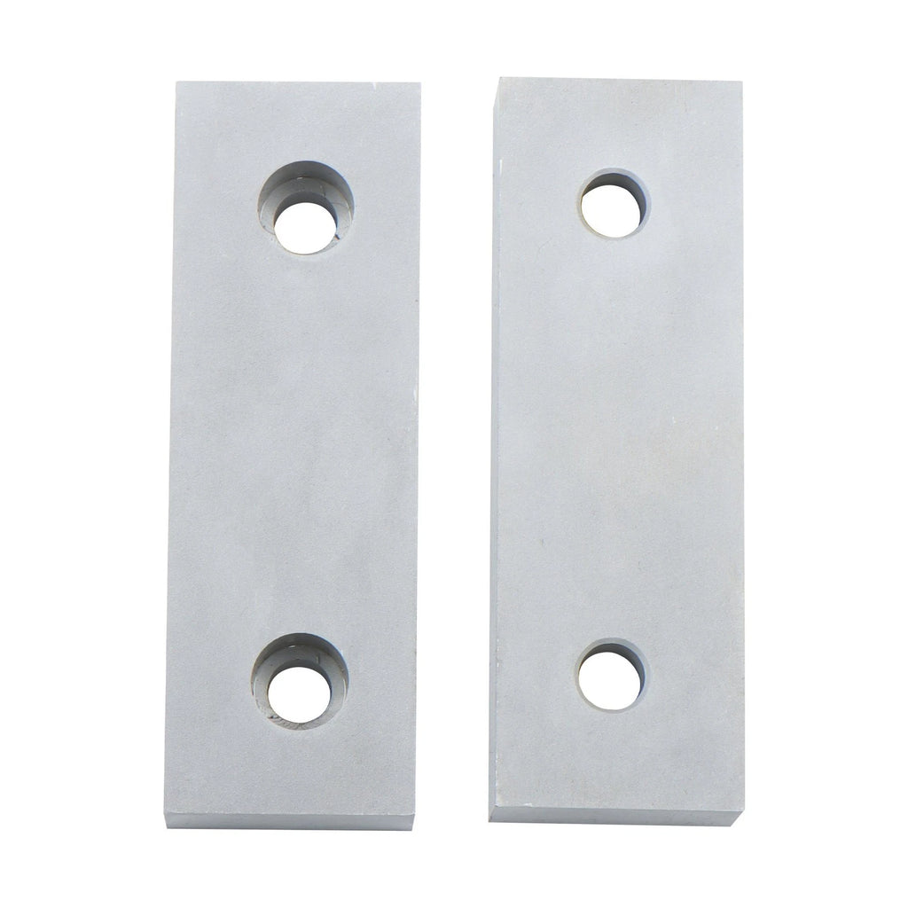 Reversible Aluminum Soft Jaws for 6" Milling Vise (1 Pair)