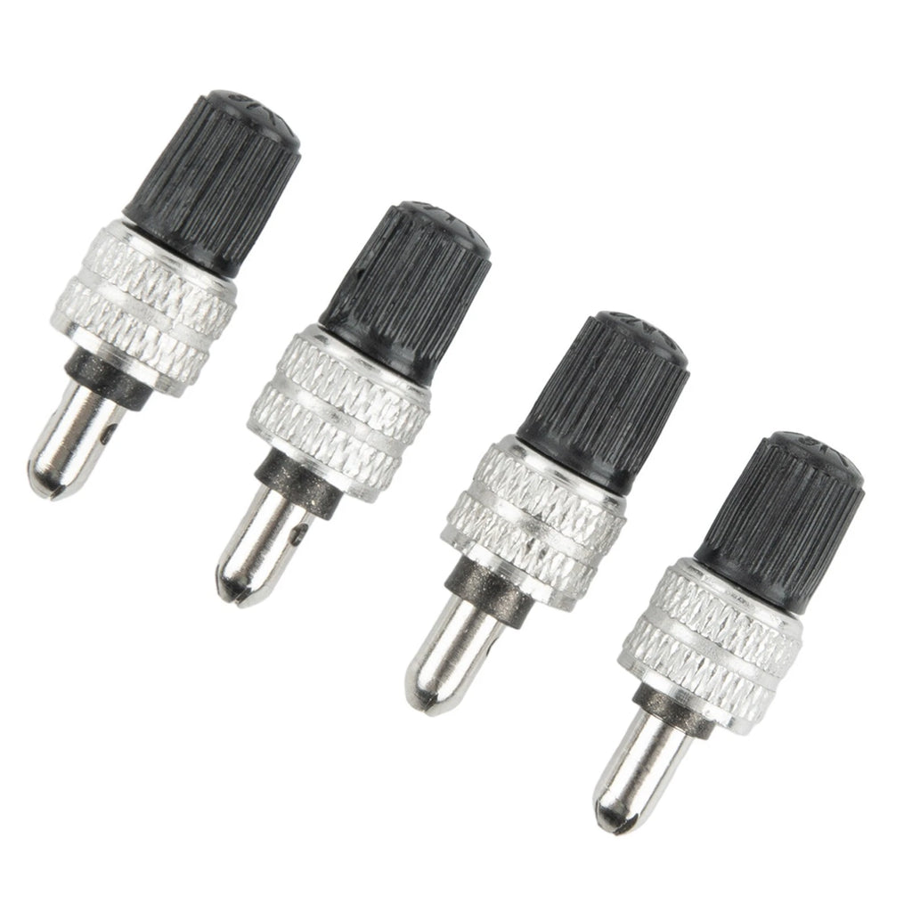 Set of 4 High Performance Bike Valve Replacement Kit for Dunlop & Germany Valves