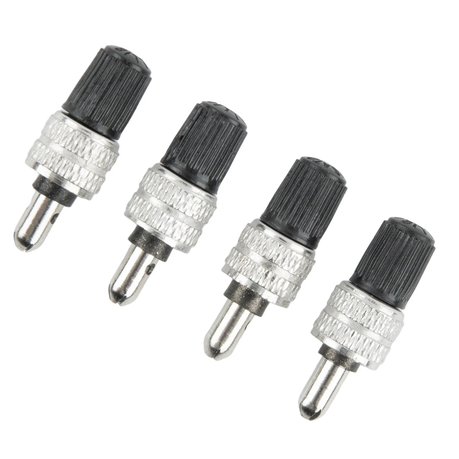 Set of 4 High Performance Bike Valve Replacement Kit for Dunlop & Germany Valves