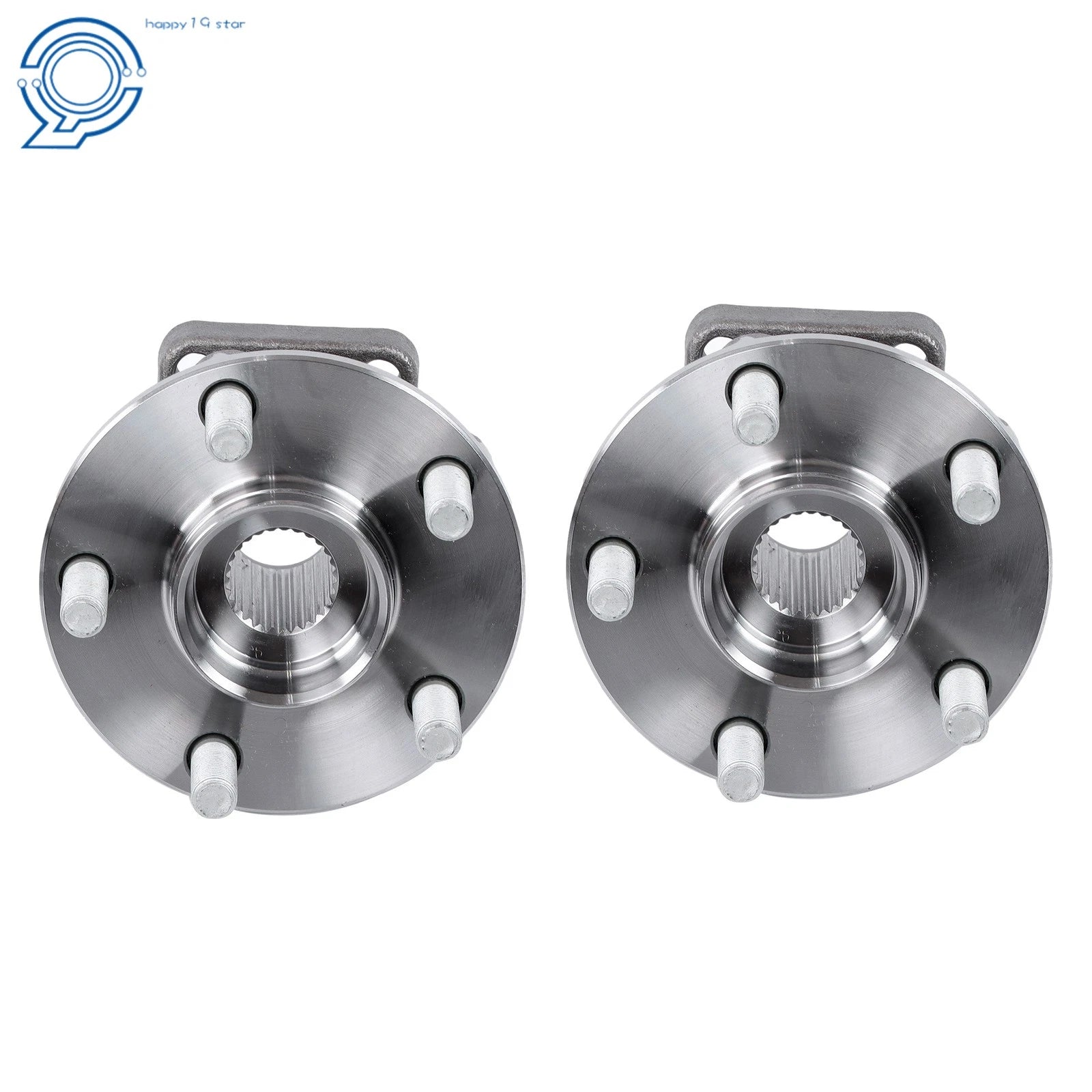 Front Wheel Bearing Hub 5 Lugs Pair for Subaru Forester Impreza (2014–2018)