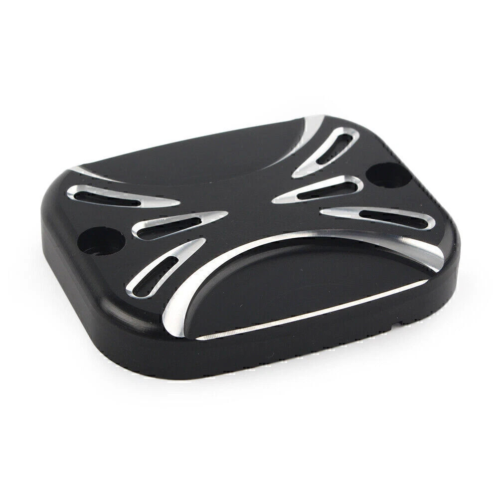 CNC Brake Reservoir Master Cylinder Cover for Harley Road King Softail