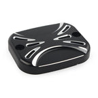 CNC Brake Reservoir Master Cylinder Cover for Harley Road King Softail
