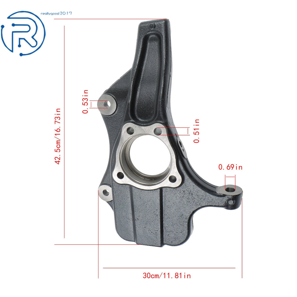 2" Drop Spindle Lowering Kit for Chevrolet Blazer GMC Jimmy (1998-2005)