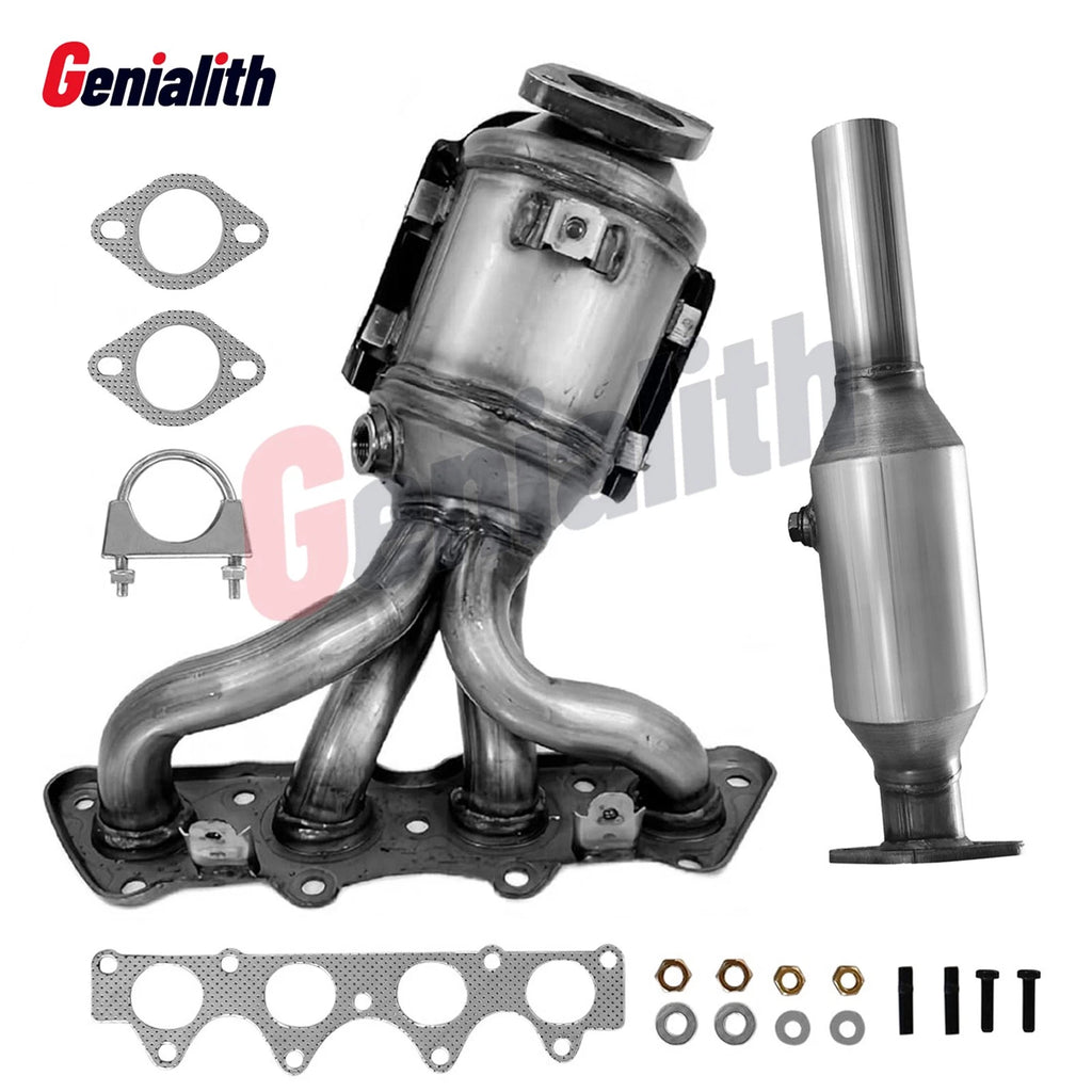 Front & Rear Catalytic Converters for Hyundai Accent Kia Rio Soul 1.6L (2012–2017)