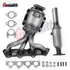 Front & Rear Catalytic Converters for Hyundai Accent Kia Rio Soul 1.6L (2012–2017)