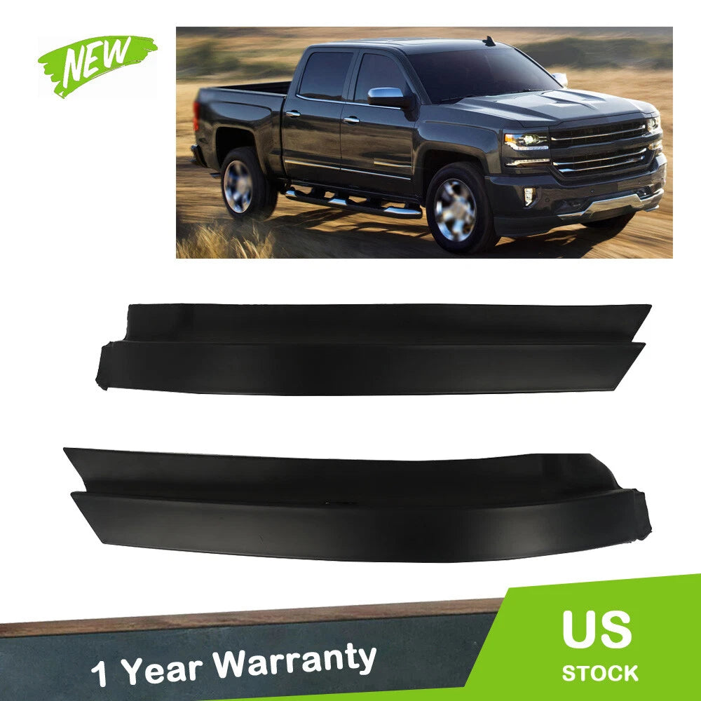 2X Front Bumper Trim for Chevrolet Silverado 1500 (2016–2018)