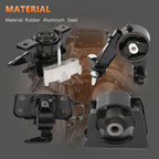 Set of 4 Engine Motor & Transmission Mounts for A62012 A62083HY A62046 A62064