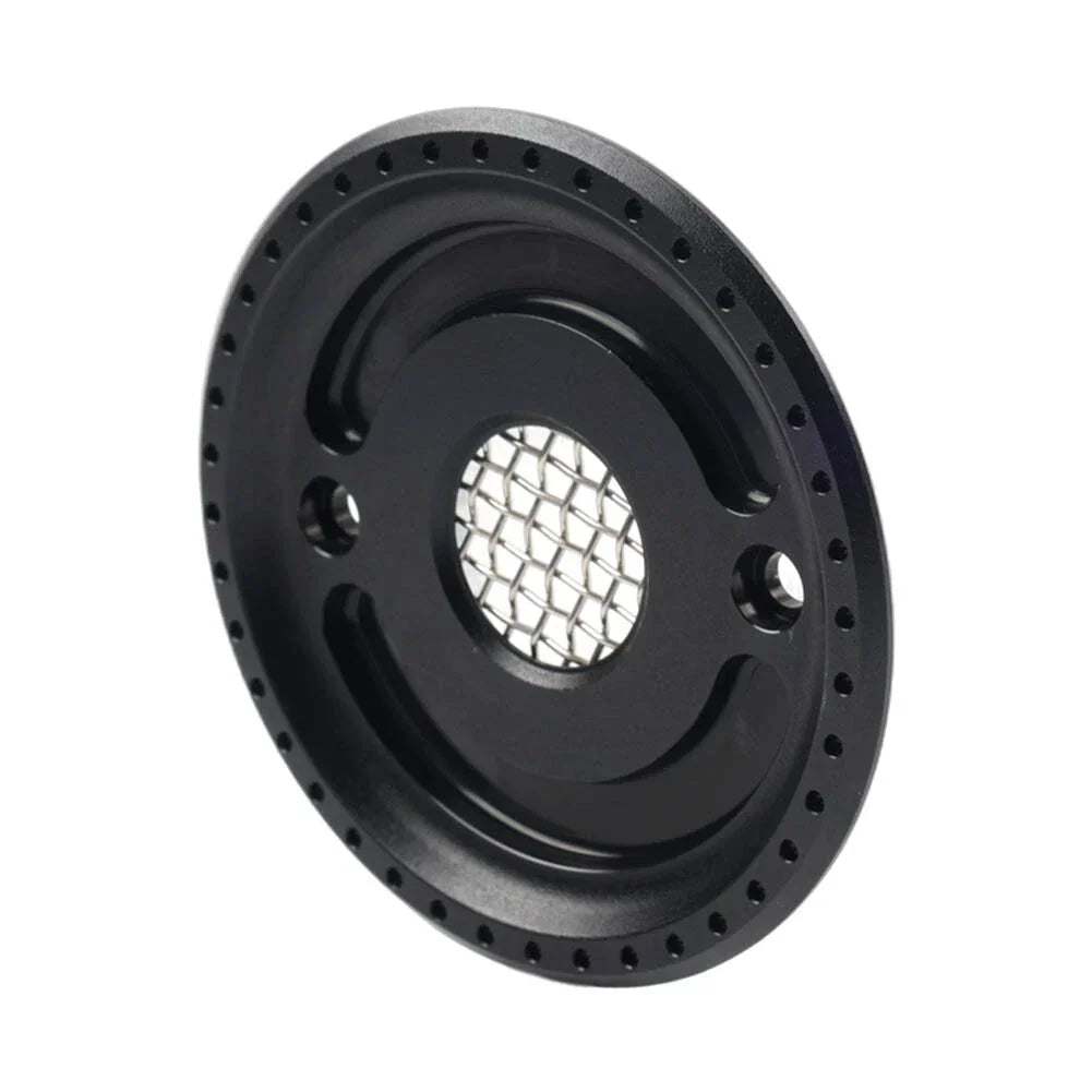 Black Front Pulley Guard Engine Cover for Harley Sportster XL (2004-2023)